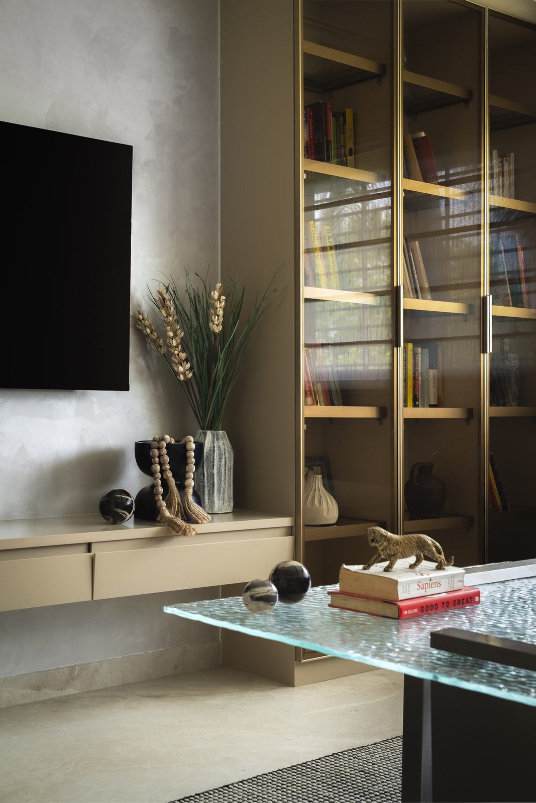 Thoughtfully planned interior living space